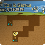 Rescue Pets: Bone Dig Game